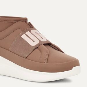 UGG Tan and White Platform Sneakers new